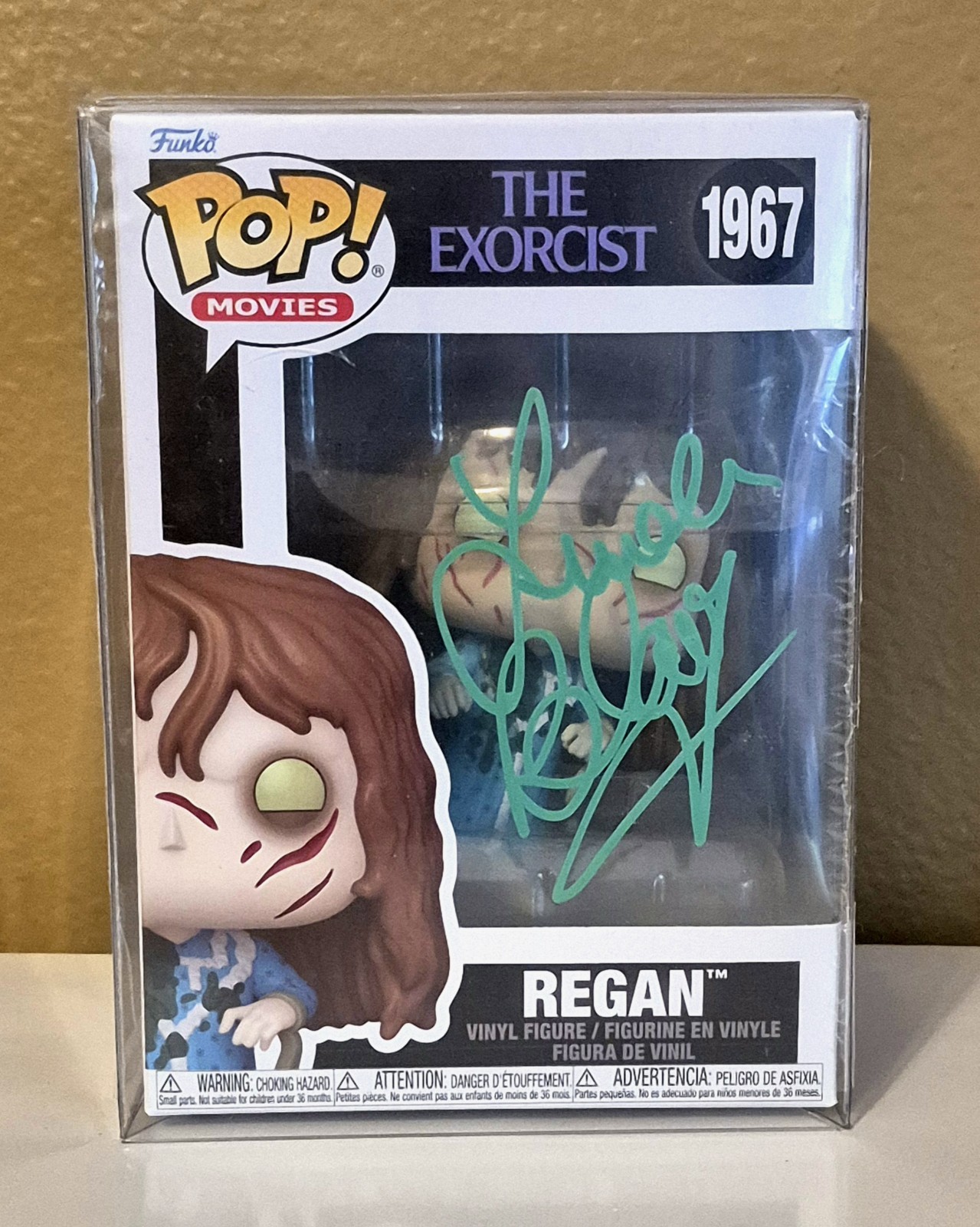Linda Blair Signed Funko POP! The Exorcist Regan #1967 OC Celebrity Marketing