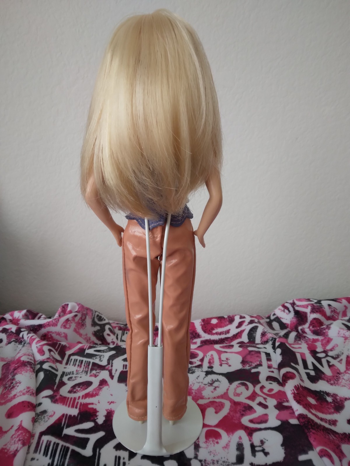 Mandy Moore Doll~2000 Play Along●Denim Top + Peach Pants●Great Hair!No Box●CLEAN