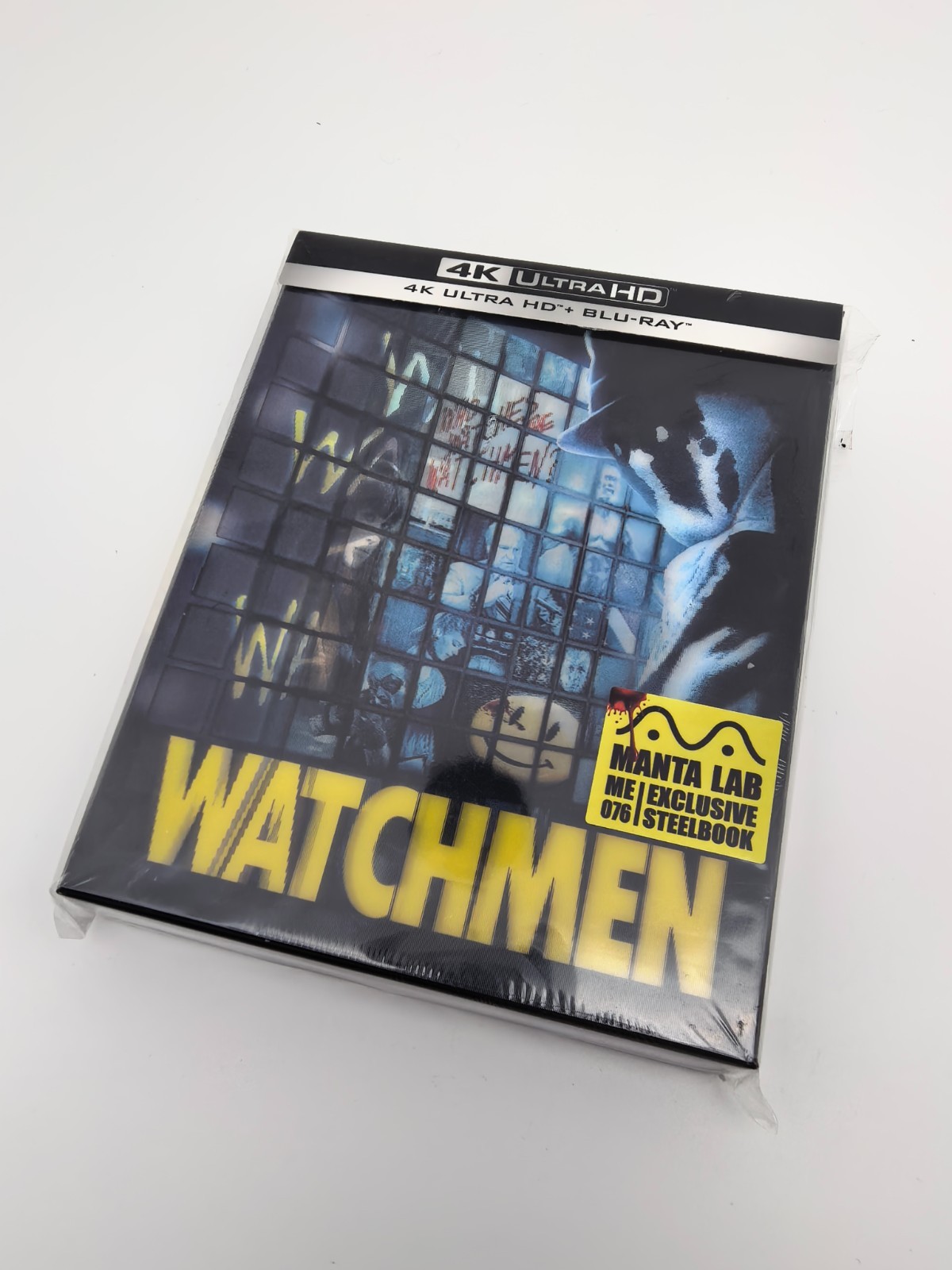 MANTA LAB WATCHMEN 4K UHD+BLU-RAY DOUBLE LENTICULAR A STEELBOOK , NEW/SEALED
