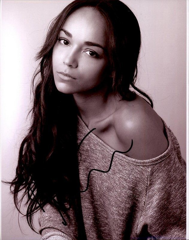Ashley Madekwe authentic signed celebrity 8×10 photo W/Cert Autographed C3