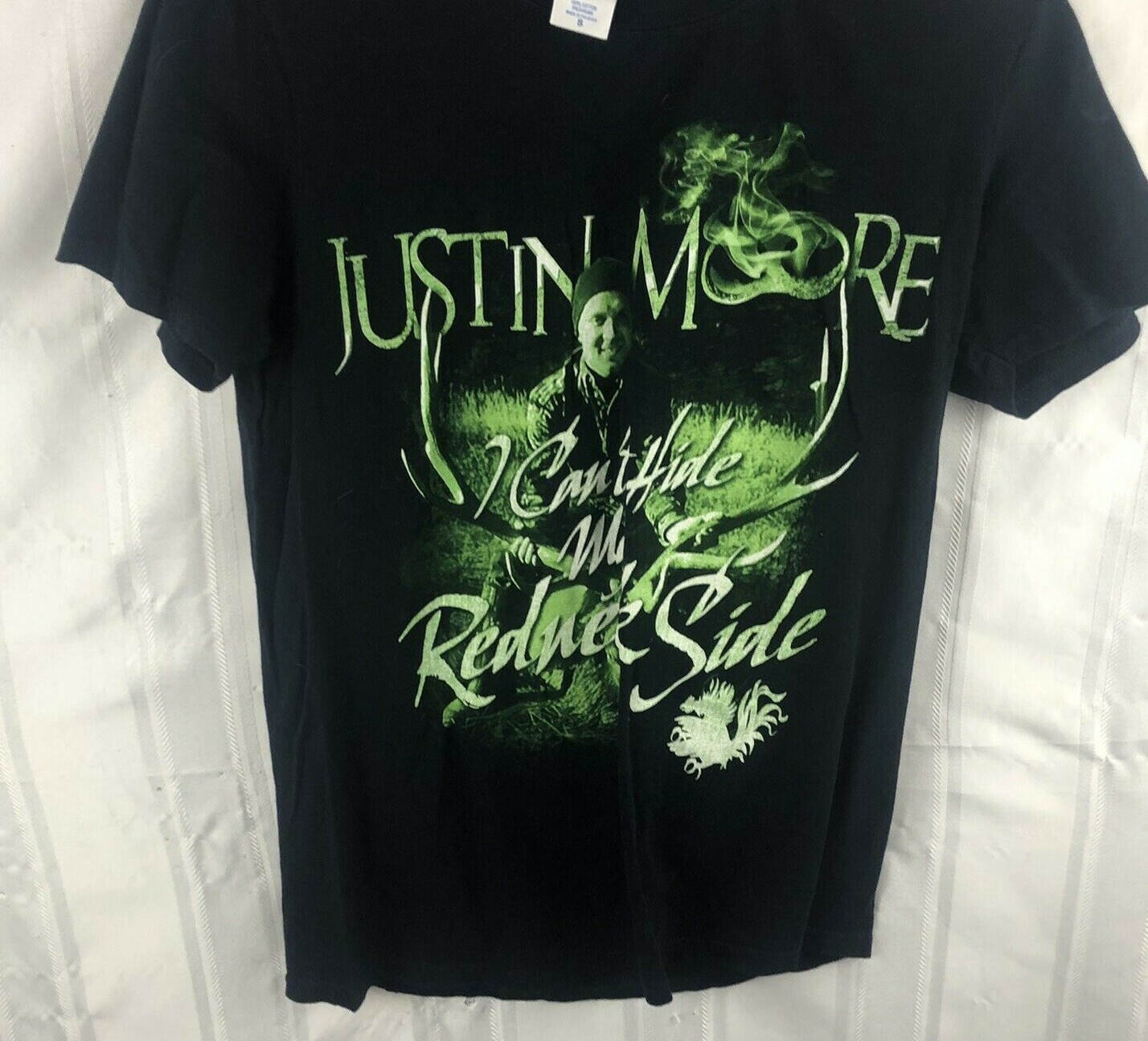Gildan Softstyle Womens Small Justin Moore Redneck Side
