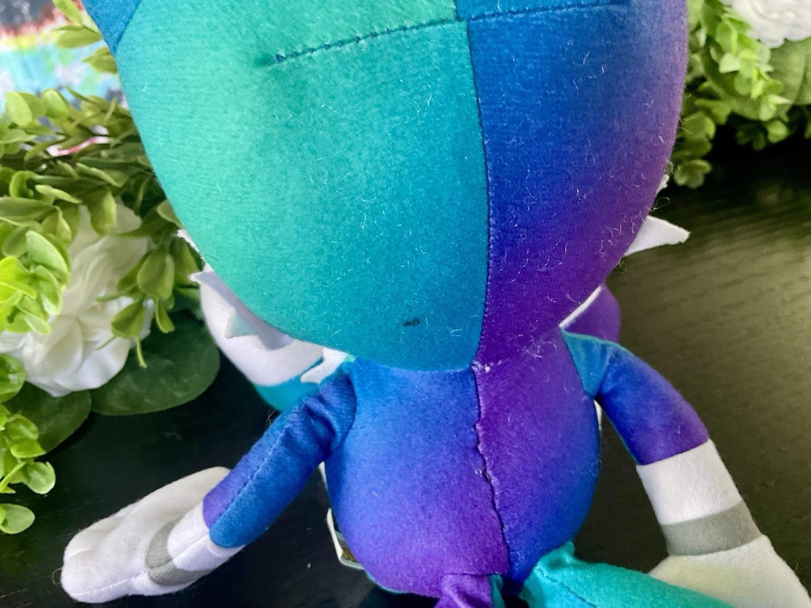 SEGA Sonic the Hedgehog “Socks” Gradient Plush 12” Toy Factory July 2022