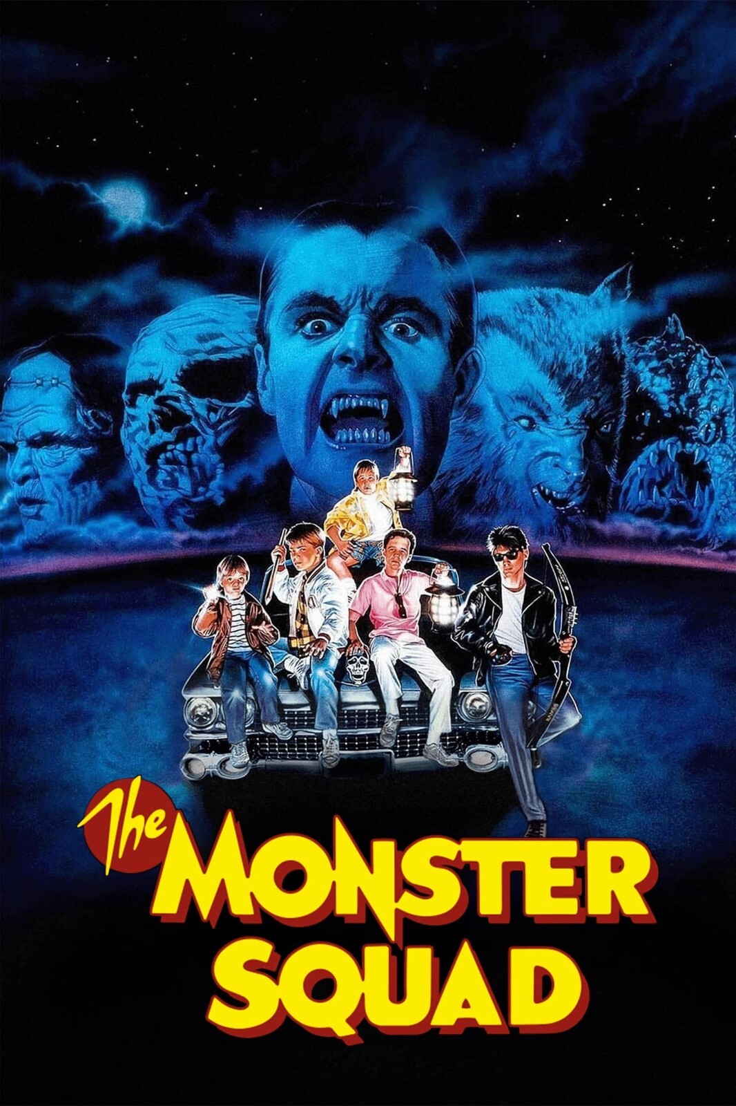 1987 The Monster Squad Movie Poster Print 11X17 Count Dracula Frankenstein 🩸🍿