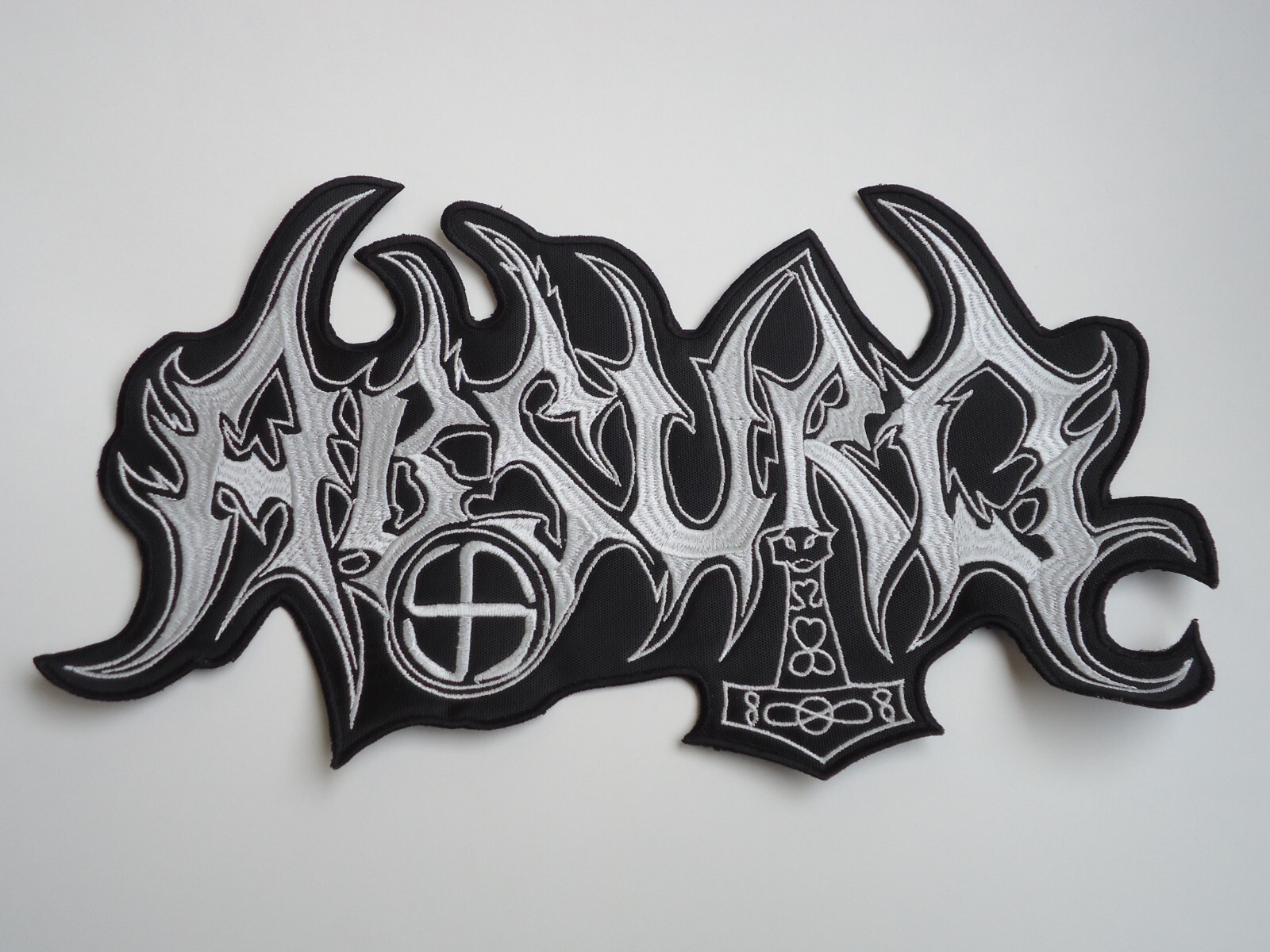 ABSURD BLACK METAL EMBROIDERED BACK PATCH