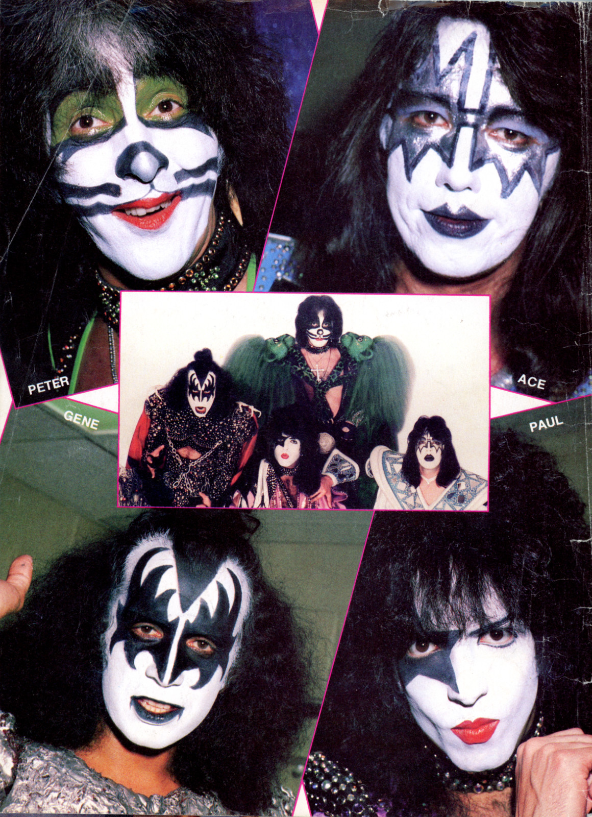 KISS-TV SUPERSTAR magazine-KISS FEVER-August 1980 magazine-Aucoin-Gene Simmons