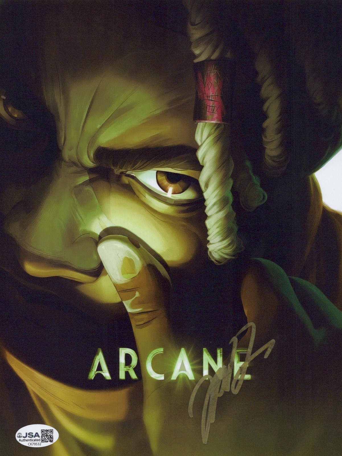 REED SHANNON Hand Signed “ARCANE- EKKO” 8×10 Photo JSA COA
