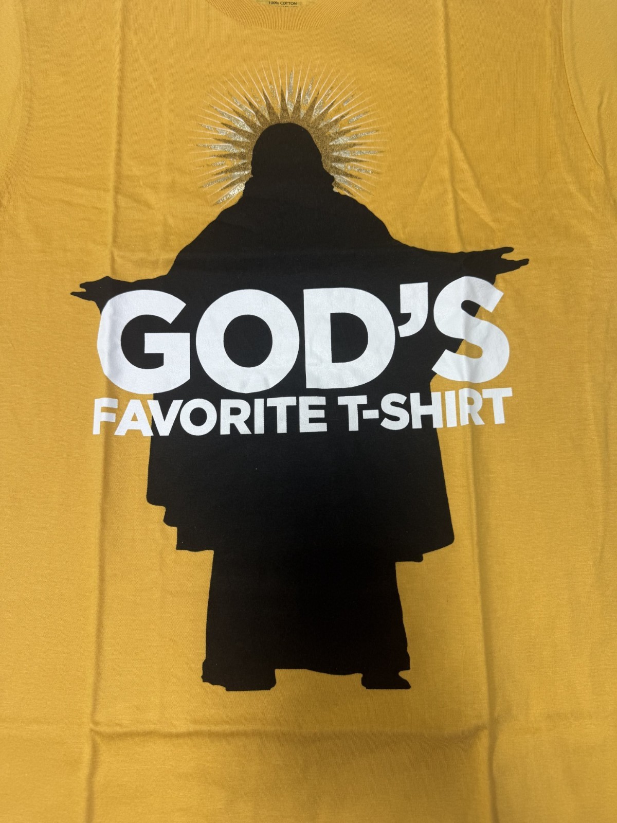 THE BOOK OF MORMON BROADWAY MUSICAL + GODS FAVORITE TEE T-SHIRT + ORIGINAL! NEW!