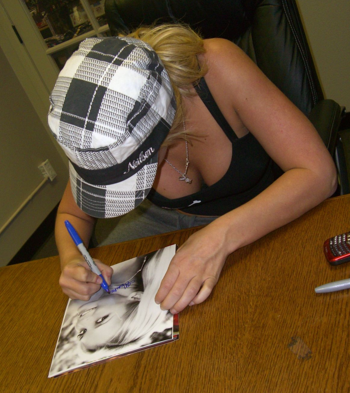 Heather Rene Smith Signed 2007 Playboy 8×10 Photo PSA/DNA COA February Magazine