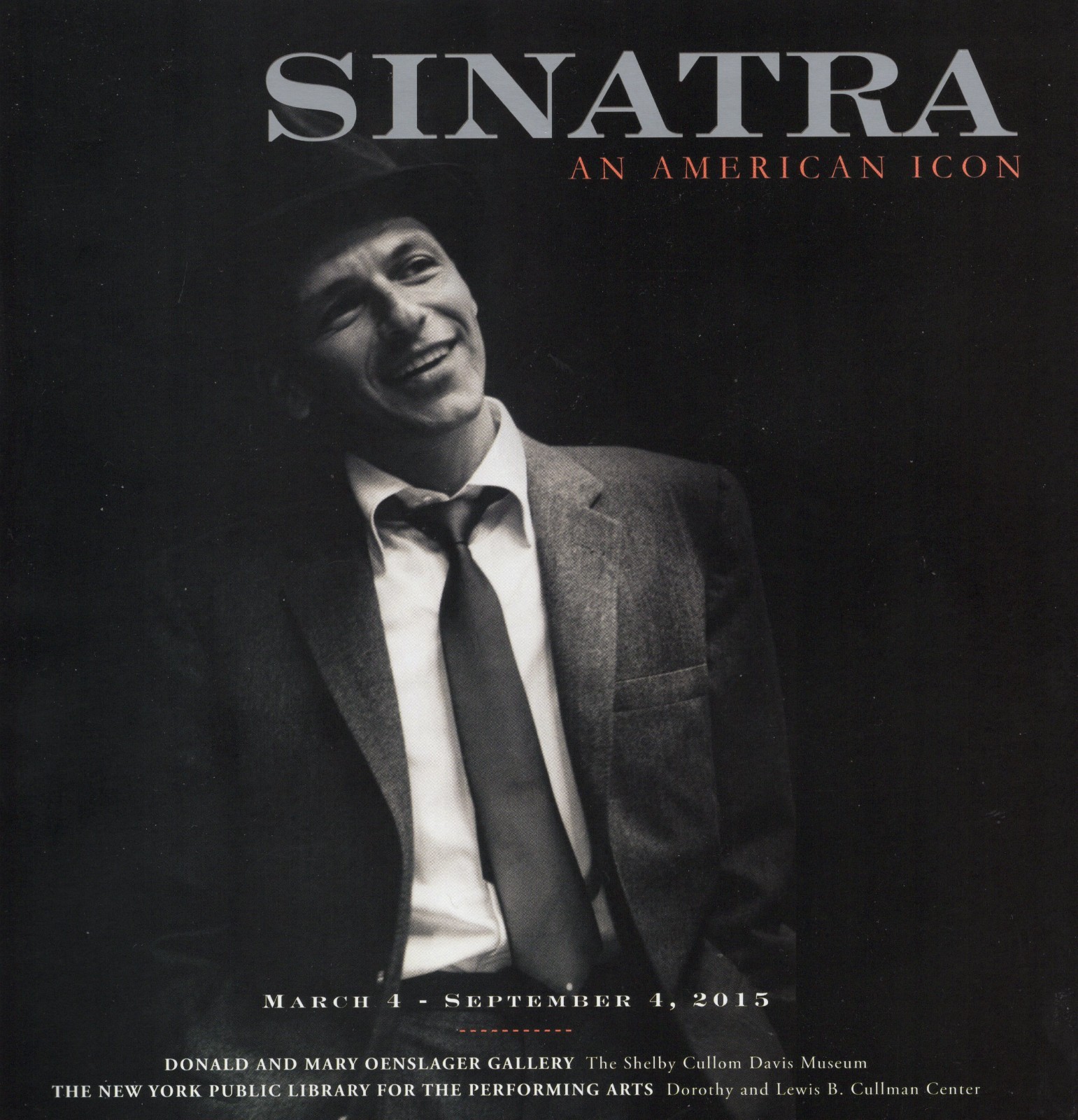 PROGRAM – FRANK SINATRA AN AMERICAN ICON – 2015 + WALKING TOUR NEW YORK