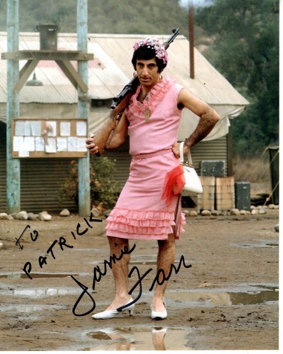 JAMIE FARR Signed Autographed 8×10 M*A*S*H MAXWELL KLINGER Photograph – To John