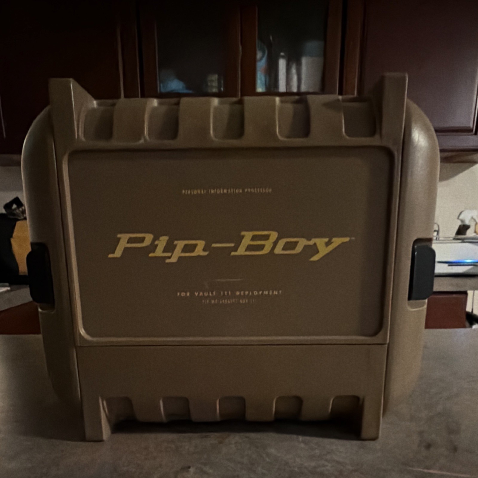 Pip-Boy Replica Collectible Prop with Case Fallout Video Game Franchise