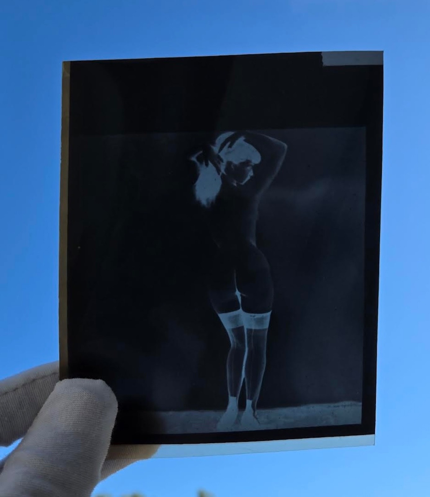 ORIGINAL C1959 VAMP ICON BETTIE PAGE NEGATIVE CASS CARR BUNNY YEAGER IRVING KLAW
