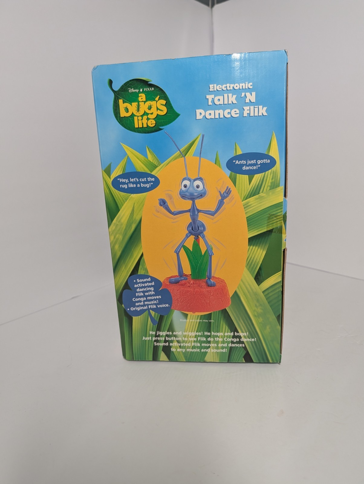 Disney Pixar A Bug’s Life Electronic Talk ’N Dance Flik Figure NIB Vintage
