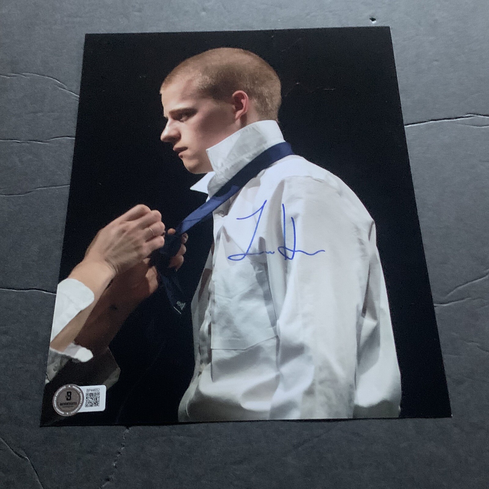 Lucas Hedges Signed Manchester By The Sea Actor 8×10 Photo Beckett BAS E