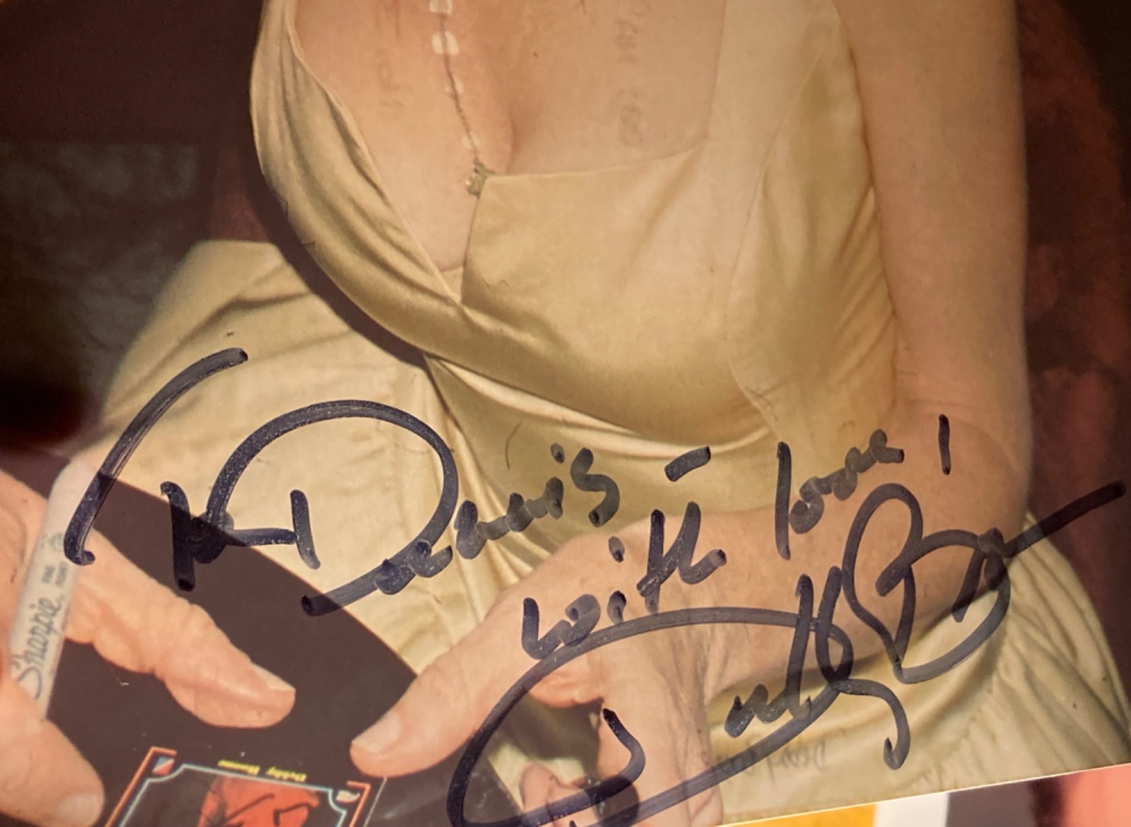 Hand SIGNED Debby Boone 8×10 Photo – Singer/Author – You Light Up My Life