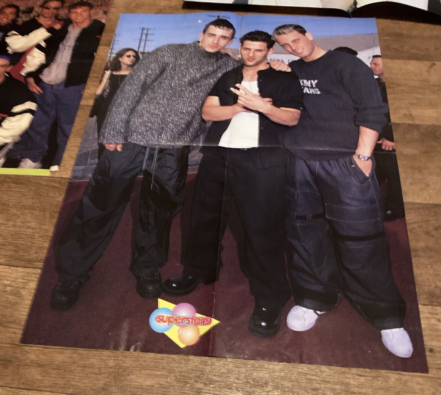 N Sync/Justin Timberlake/L FO/Backstreet Boys/FIVE Posters Lot 20×15 Lot X6 P5