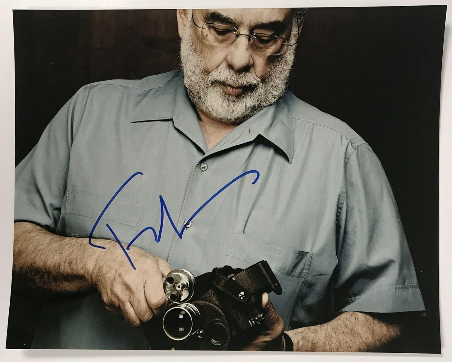 Francis Ford Coppola Signed Autographed Glossy 8×10 Photo – Todd Mueller COA