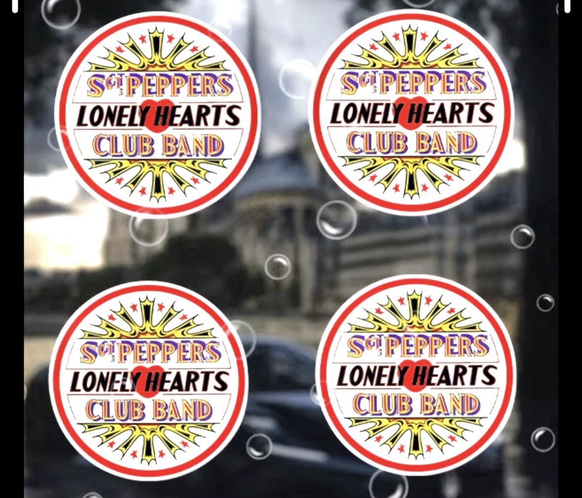 The Beatles Sgt Pepper’s Lonely Hearts Club Band Fantastic Decal Sticker