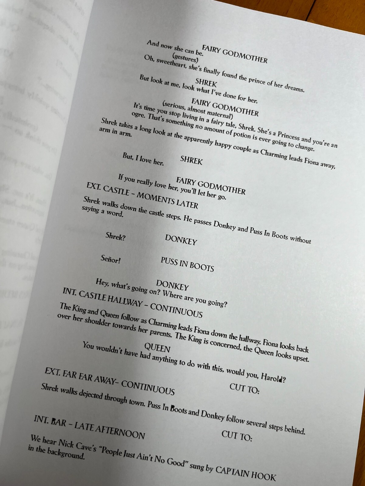 Shrek 2 Script Cast-Signed- Autograph Reprints- 103 Pgs- Full Script- Mike Myers