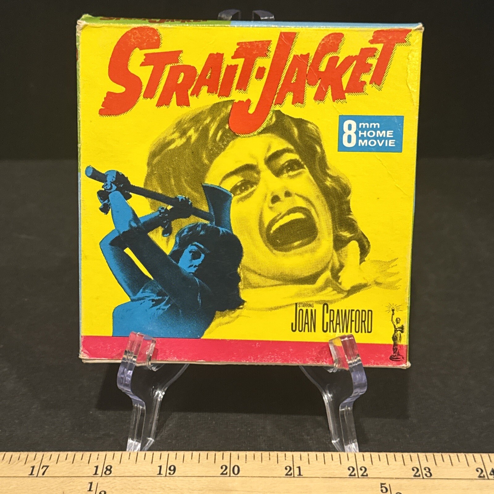 Columbia Pictures Straight Jacket Joan Crawford Horror HTF Super 8