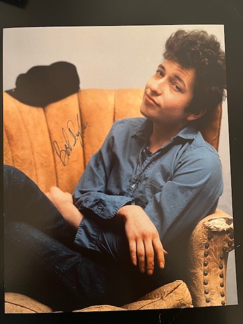 Bob Dylan Signed Photo w/COA