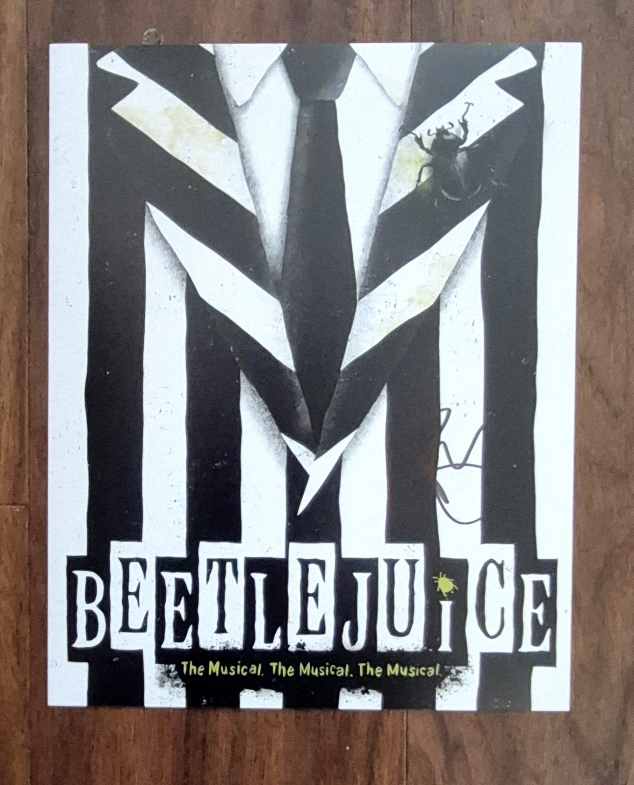 Alex Brightman Signed Autographed 8×10 Photo Beetlejuice The Musical Broadway