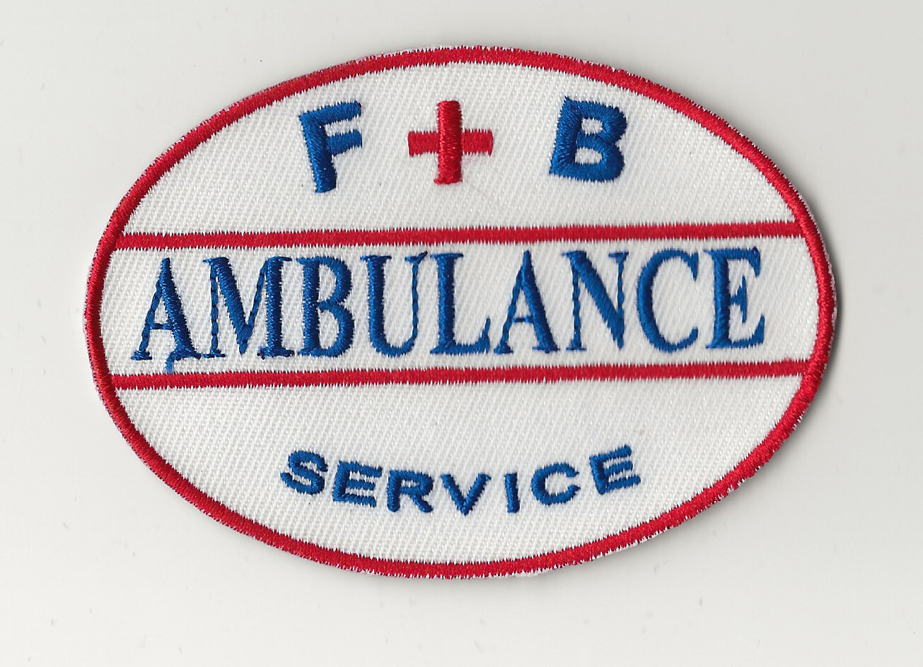 Mother Jugs and Speed F + B Fishbine Ambulance Service EMT movie prop patch