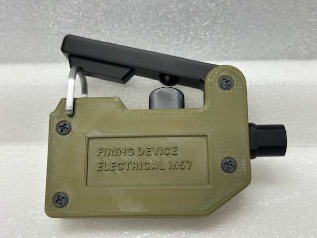 M57 Clacker Replica 3D Printed Reproduction working button Detonator Made in USA
