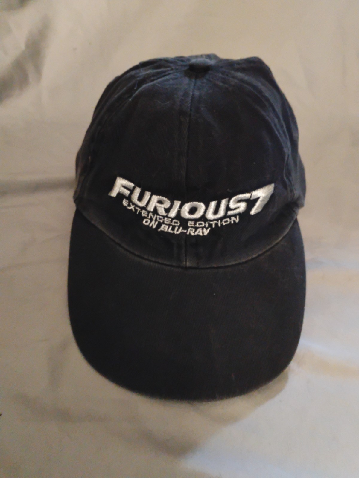 Fast & Furious 7 Promo Hat Black Adjustable Extended Edition Blu-Ray Movie