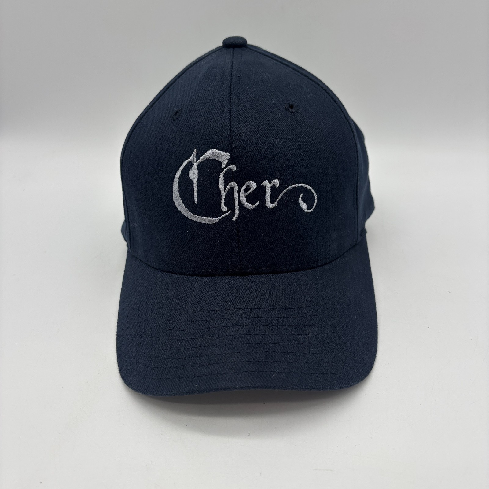 Cher Living Proof Farewell Tour 2002 Baseball Hat Navy Blue Small Medium