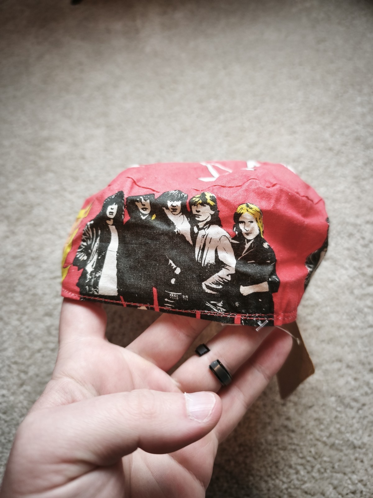 Vintage 1980’s Def Leppard Band Concert Tour Paper Hat
