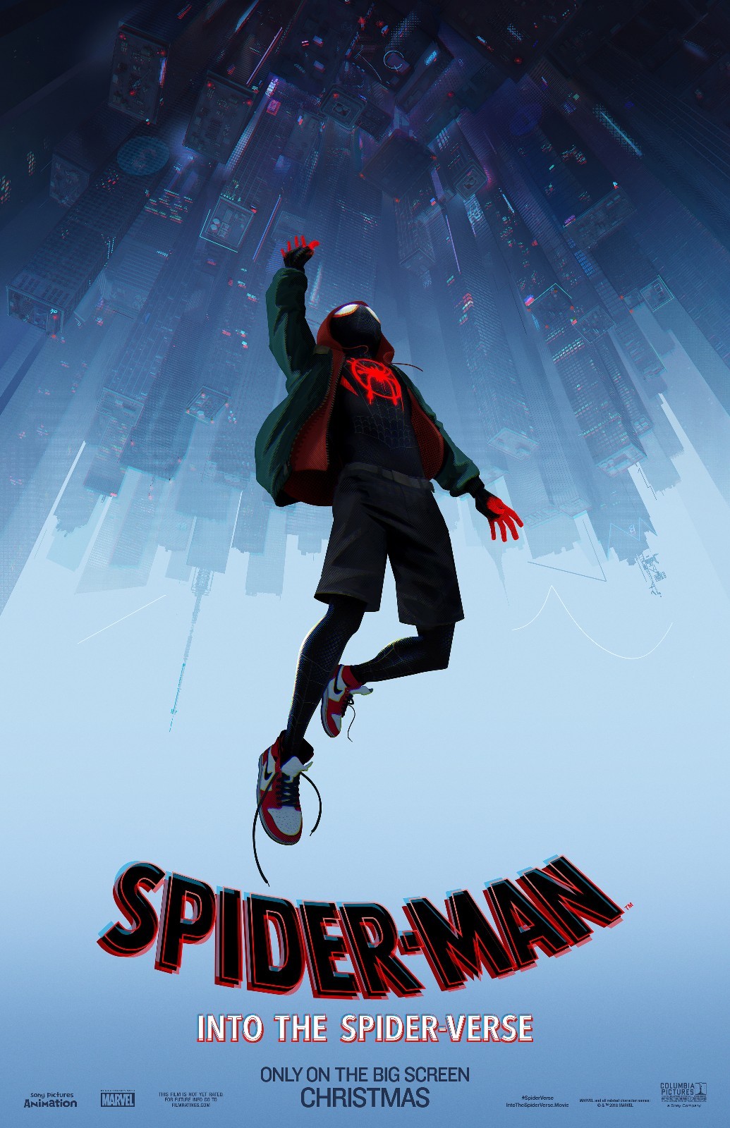 Spiderman Into The Spider-Verse movie poster (a) – Spiderman poster – 11 x 17