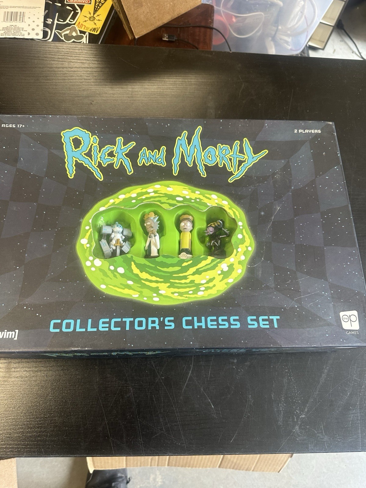 Rick And Morty Collectors Chest Set ￼ adult Swim ￼