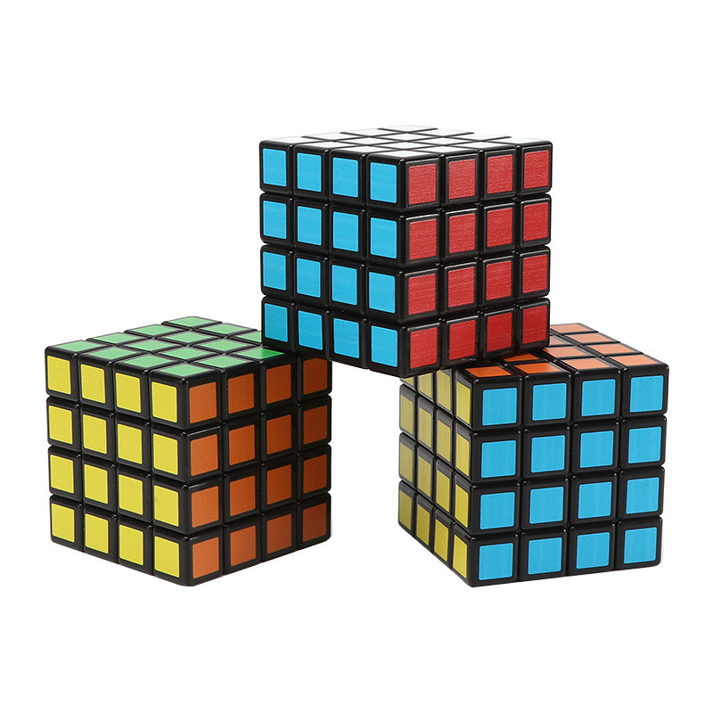 Creative Rubik’s Cube Four-layer Zinc Alloy Color Herb Grinder Set Adult Retro