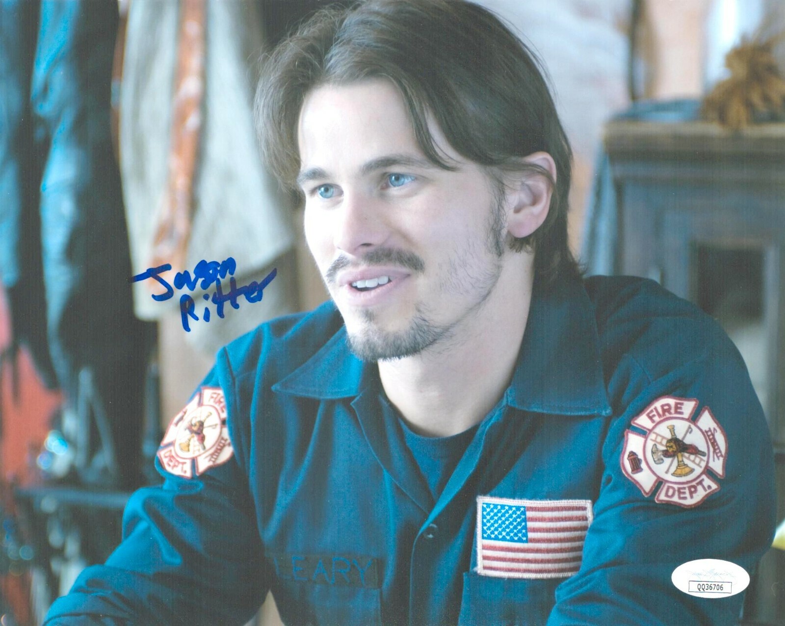 JASON RITTER Signed 8×10 THE PERFECT FAMILY Photo Autograph JSA COA Cert