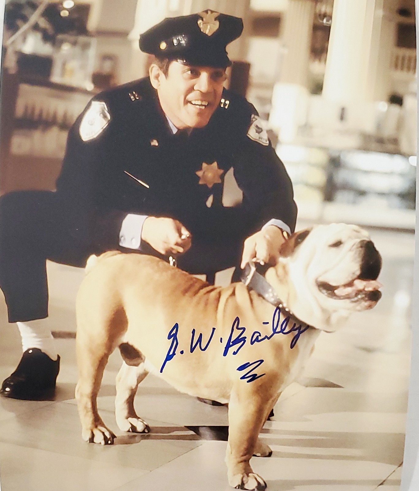 G.W. Bailey POLICE ACADEMY Signed 8X10 Photo #15