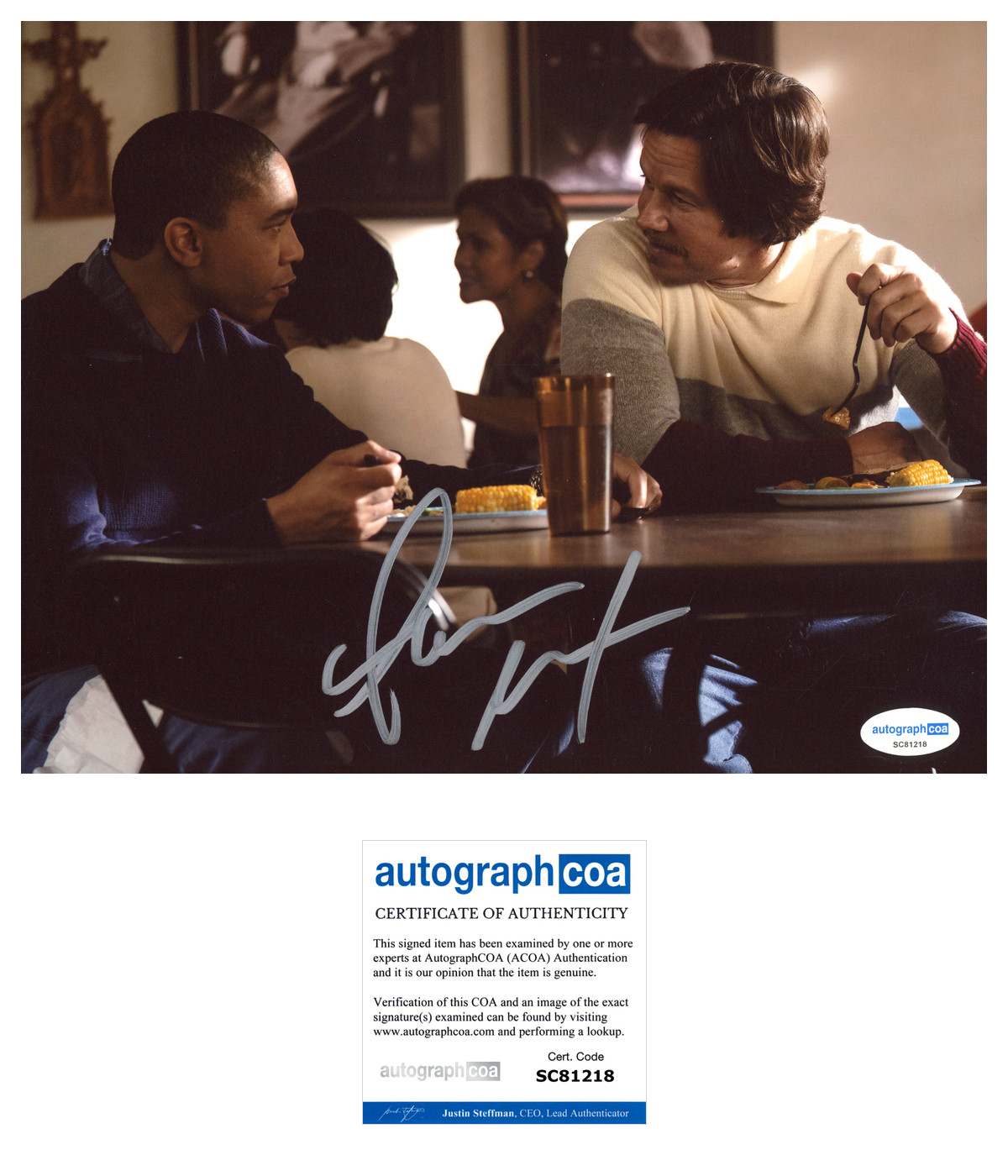 * AARON MOTEN * signed 8×10 photo * FATHER STU * ACOA * 3