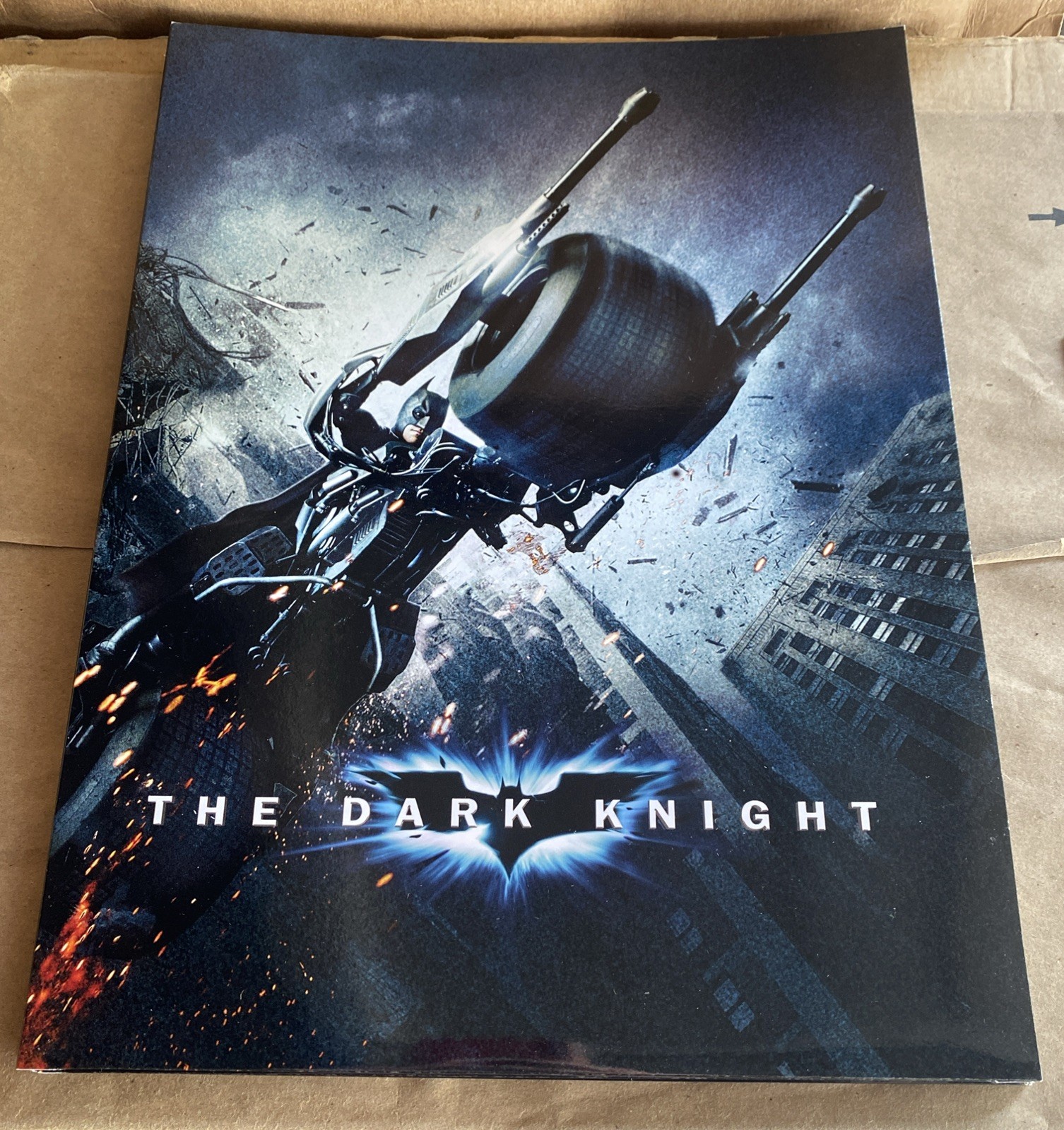 The Dark Knight – Christopher Nolan RARE 9×12 Press Kit Folder Batman Joker