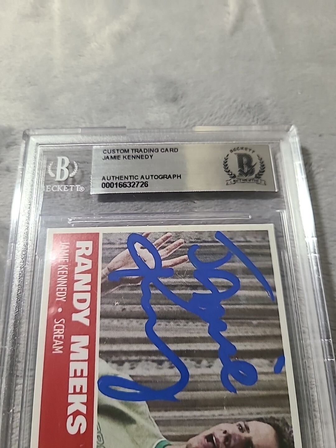 Jamie Kennedy Signed Card Scream 1996 Beckett