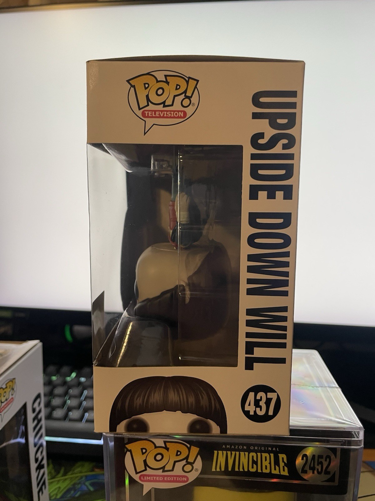 Funko! Television Stranger Things Upside Down Will #437 Think Geek rare sticker