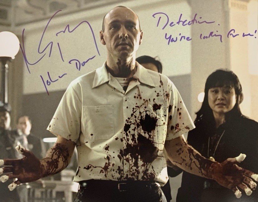 Kevin Spacey “Se7en” Signed/Inscribed 11X14 Photo – Everest Autographs & JSA LOA