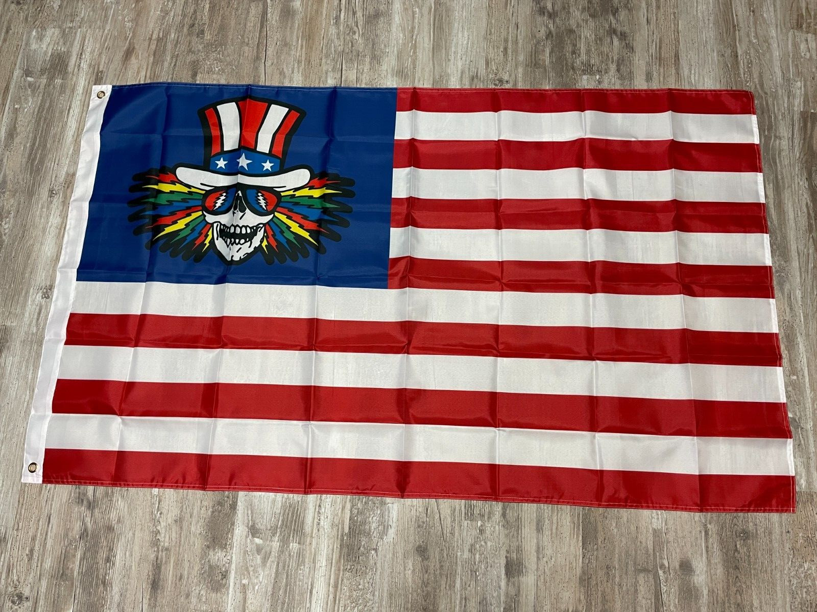 Grateful Dead American Flag Banner 3×5 FT US SELLER