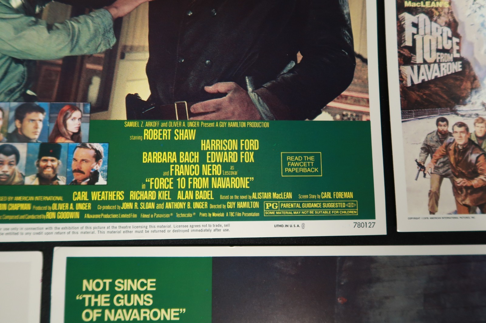 Force 10 From Navarone Lobby Cards 1978 Stills Originals 11 x 14 NSS 780127