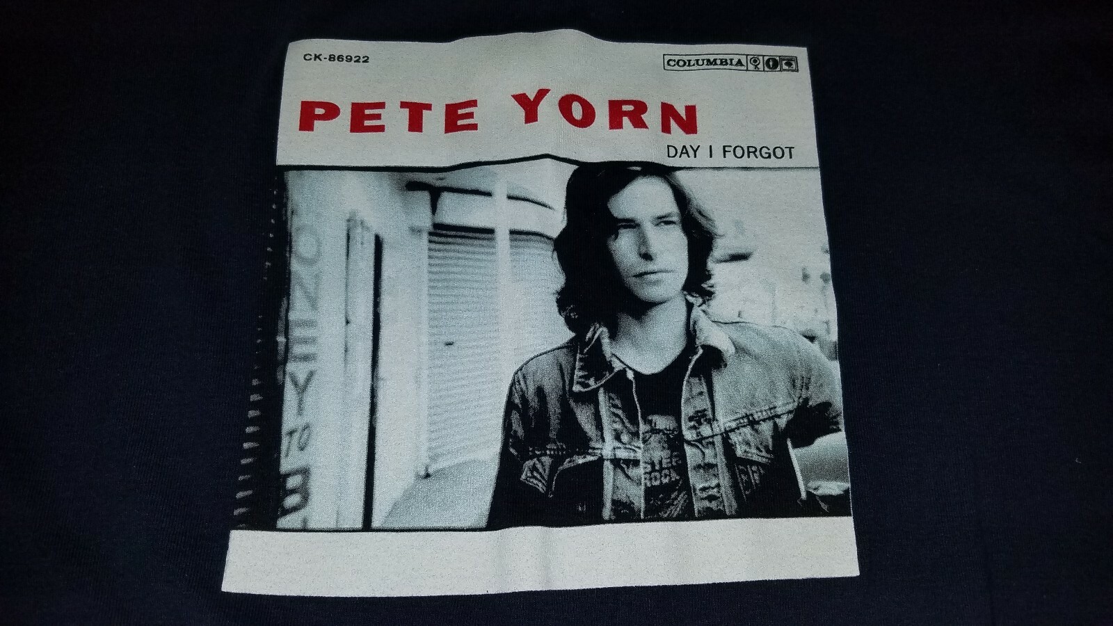 Pete Yorn Day I Forgot Promo Levi’s Unisex Shirt Size XL Brand New Unworn Rare