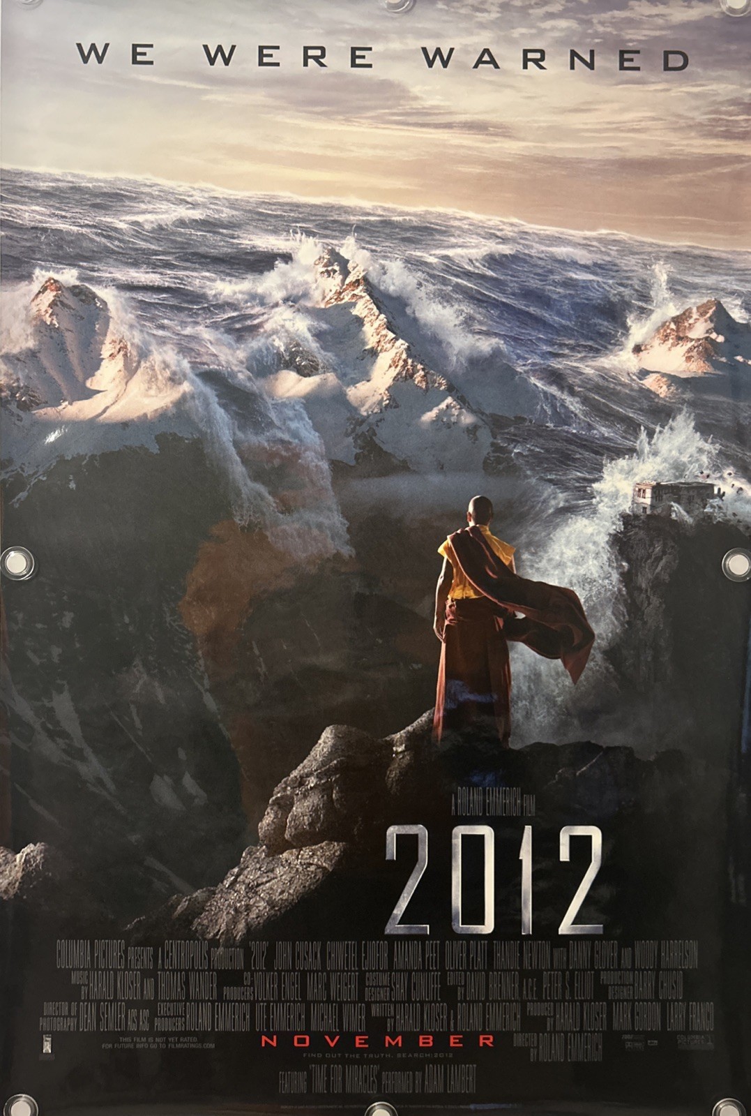 2012 Original One Sheet Movie Poster – 2009 – JOHN CUSACK