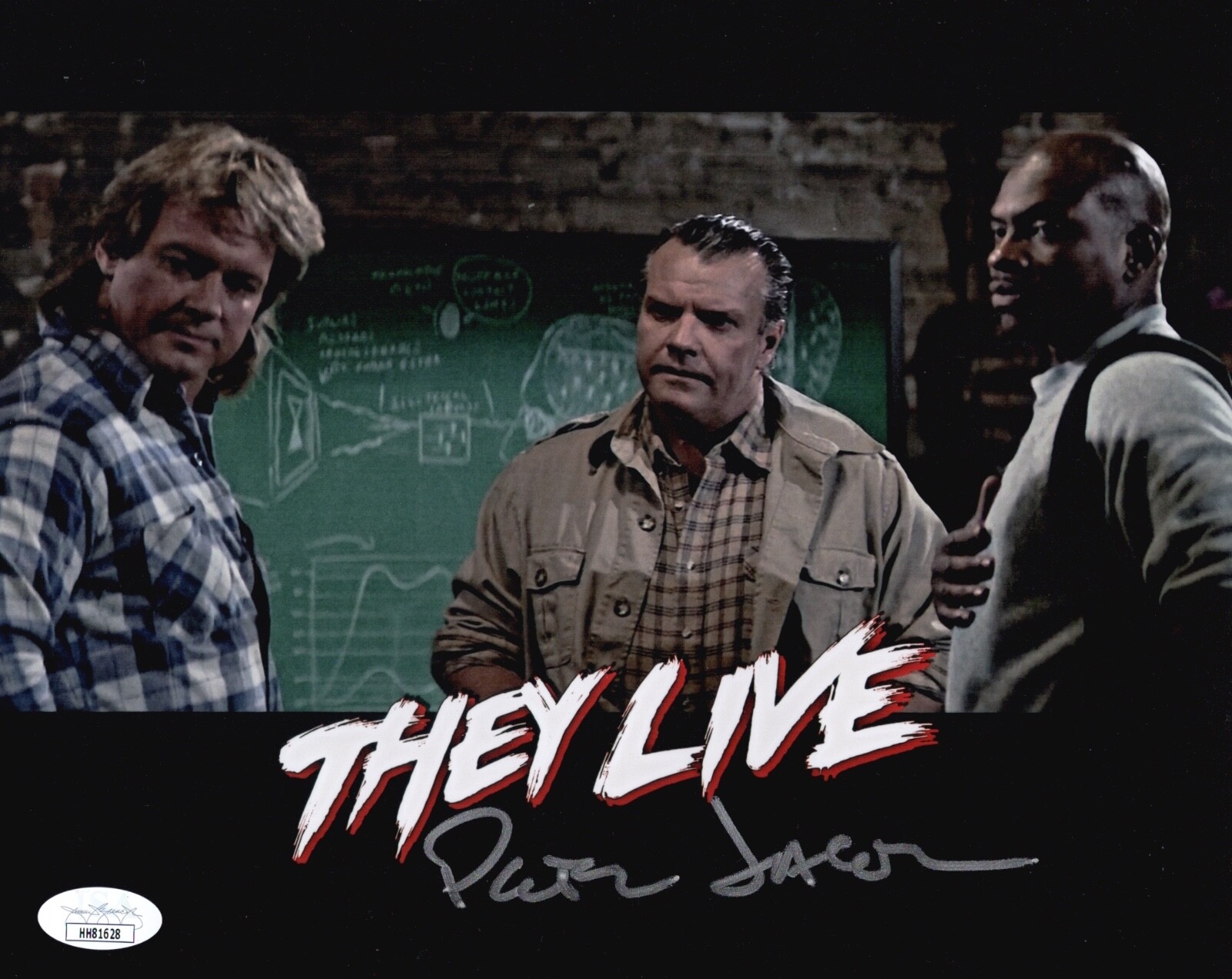 PETER JASON Signed THEY LIVE 8×10 Photo In Person Autograph JSA COA Cert