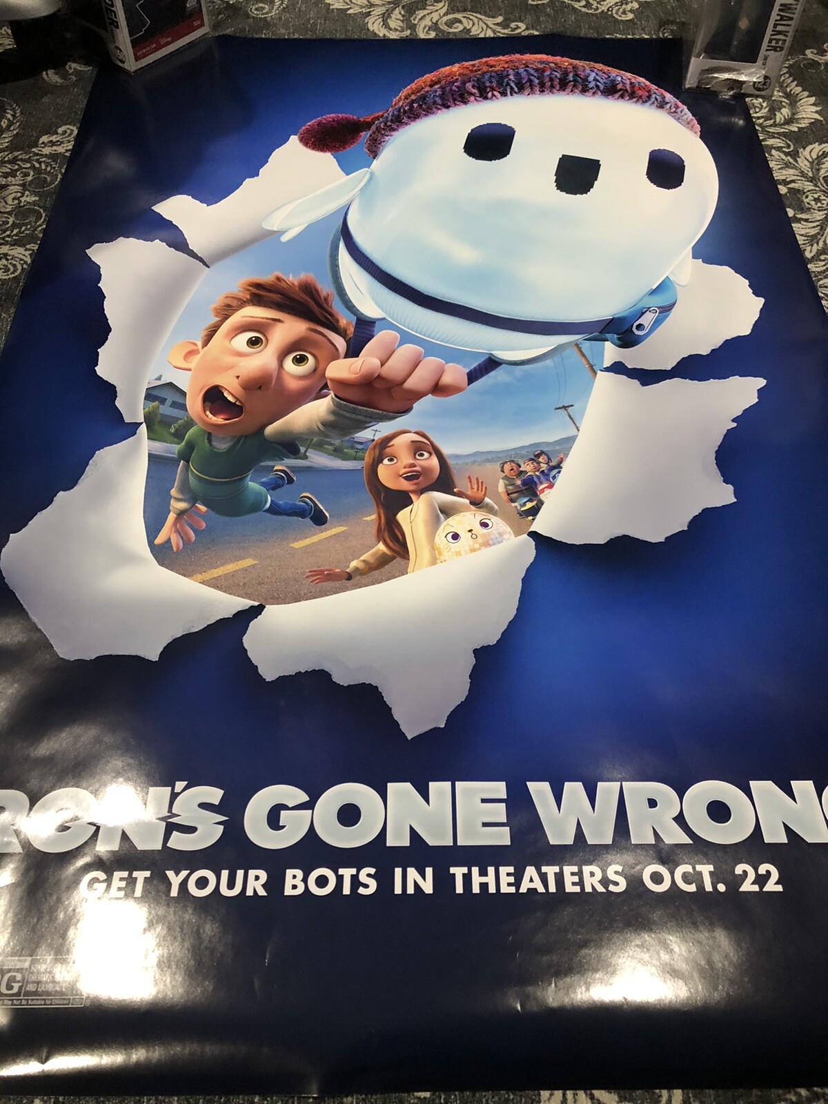 Disney’s Ron’s Gone Wrong (2021) New Original Movie Poster D/S 27×40
