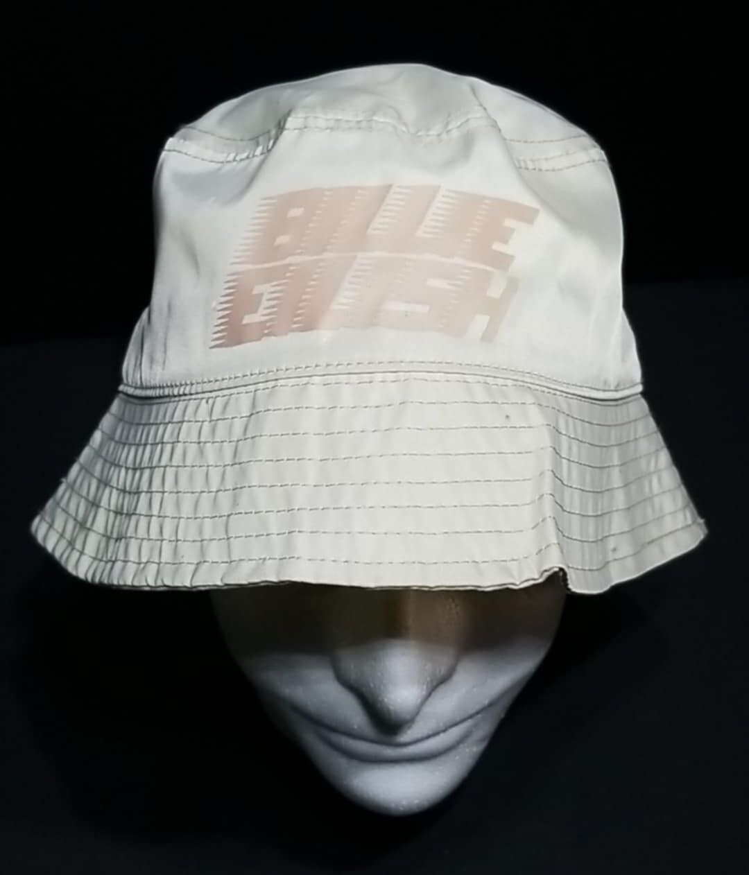 Billie Eilish H&M Bucket Hat ~Biege~ Divided ~ Medium Large ~Women’s~