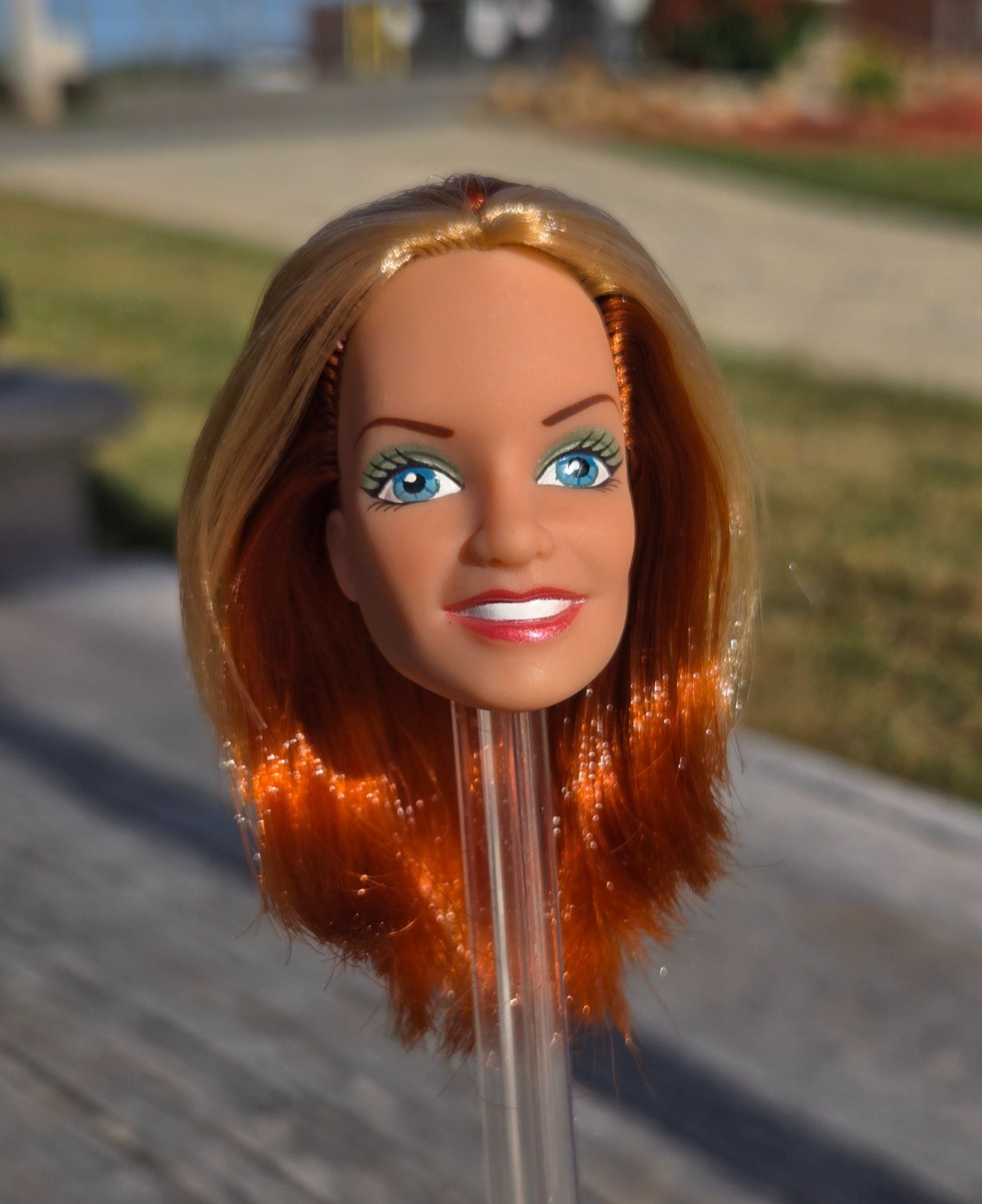90’s GINGER SPICE ~Geri Halliwell SPICE GIRL doll head