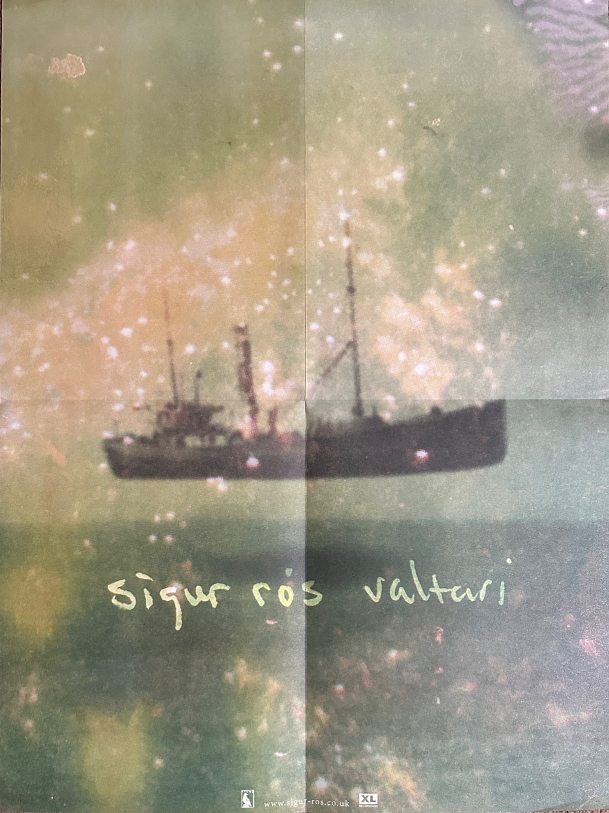 Sigur Ros Valtari Promo Poster 18×24 Heavy Stock Ship Artwork XL Recordings